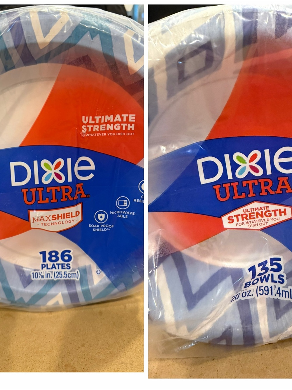 Party Supplies Dixie Paper Plates and Bowls Bundle
